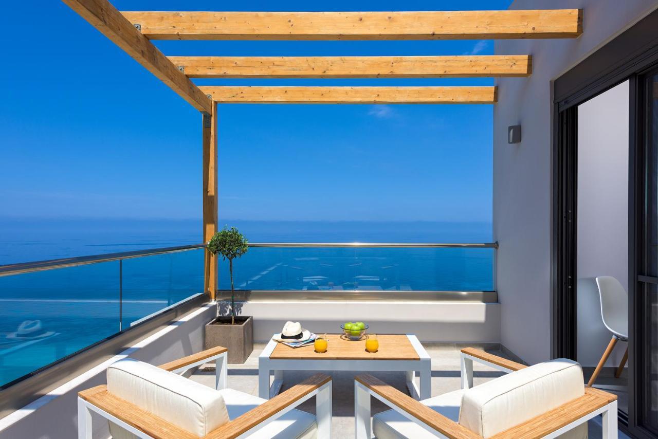 Kathisma Bay Villas - Luxury Villas - Villa Helios Каламици Экстерьер фото